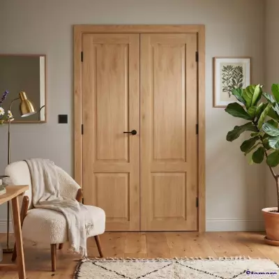 Divviru durvis Sonata 01 Dabīgs ozols PP Premium